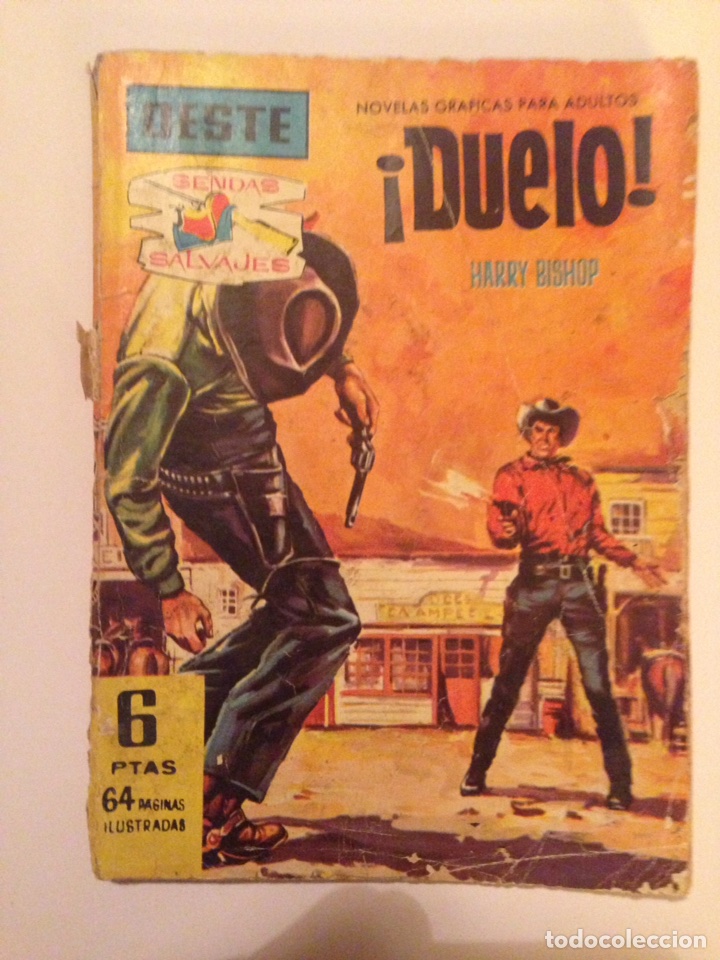 Tebeos: Tebeo 1962.- OESTE (Sendas Salvajes) &rdquo; Duelo &rdquo; Numero 58 - Foto 1