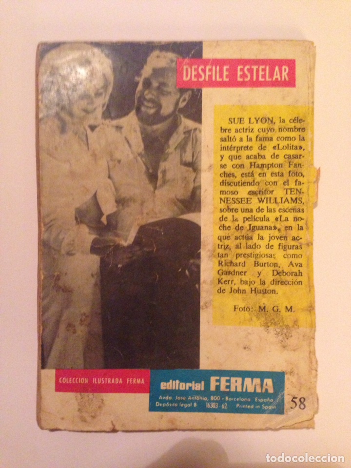 Tebeos: Tebeo 1962.- OESTE (Sendas Salvajes) &rdquo; Duelo &rdquo; Numero 58 - Foto 2