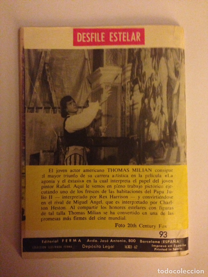 Tebeos: Tebeo 1962.- OESTE (Sendas Salvajes) Numero 93 - Foto 2