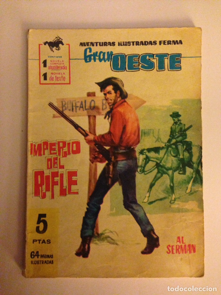 Tebeos: Tebeo 1962.- GRAN OESTE. &rdquo;Imperio del Rifle&rdquo; Numero 89 - Foto 1