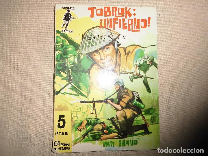 Tebeos: COMBATE  EXTRA N&ordm; 10 TOBRUK INFIERNO FERMA - Foto 1
