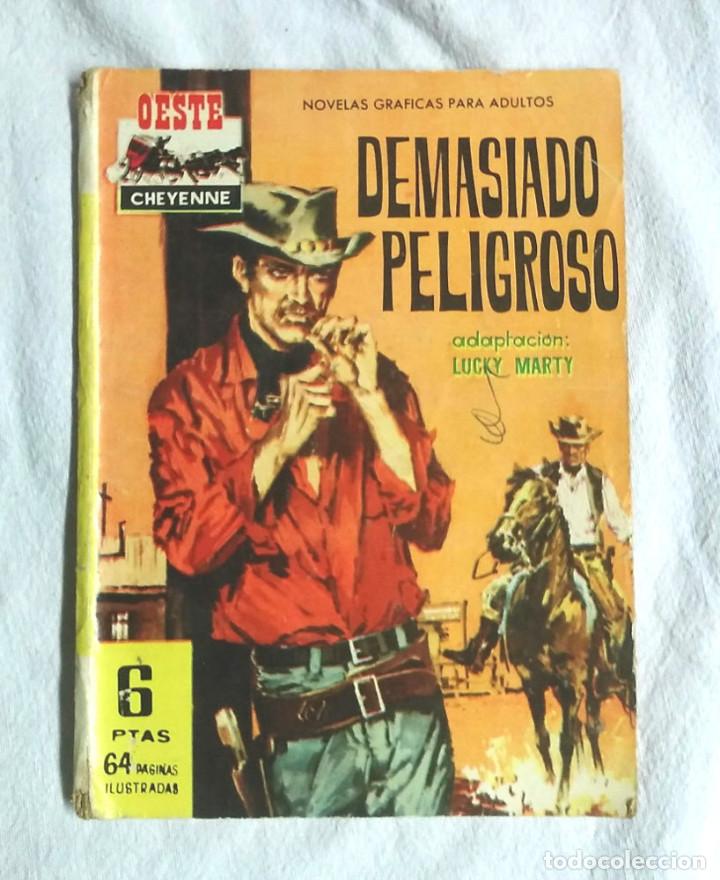 Tebeos: Oeste Cheyenne Demasiado Peligroso a&ntilde;o 63 - Foto 1
