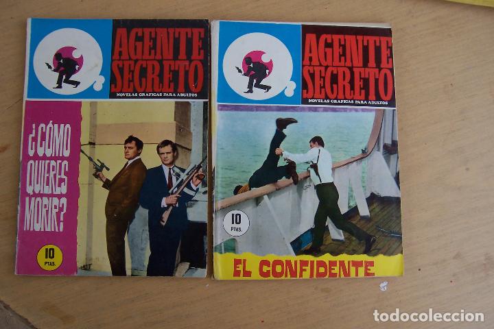 Tebeos: ferma.- agente secreto, lote - Foto 2