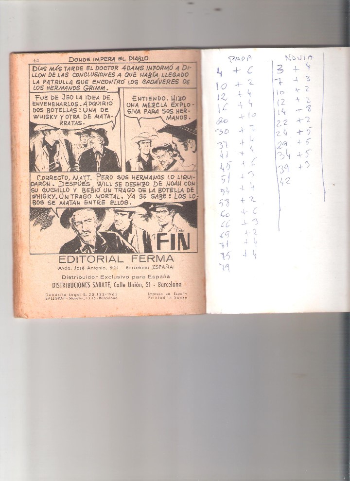 Tebeos: OESTE PISTOLEROS N&ordm; 119 - Foto 2