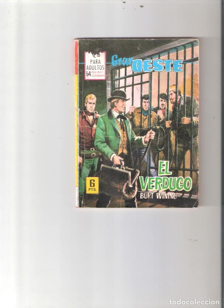 Tebeos: GRAN OESTE N&ordm; 332 Titulo el verdugo - Foto 1