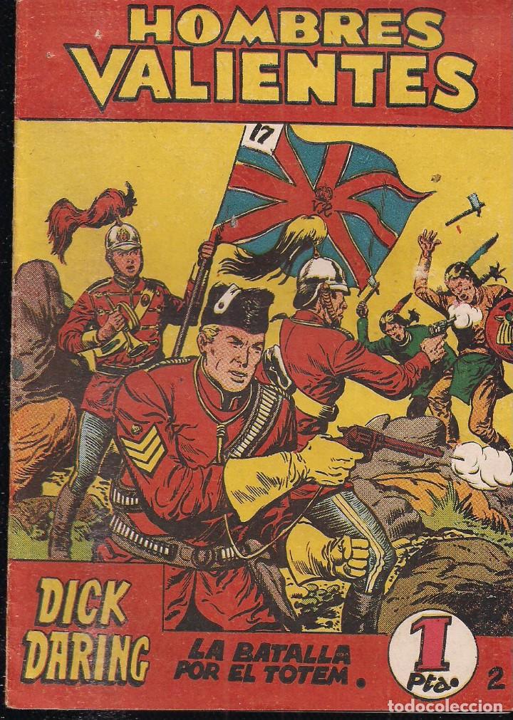 Tebeos: DICK DARING, HOMBRES VALIENTES SERIE ROJA N&ordm; 2 - Foto 1