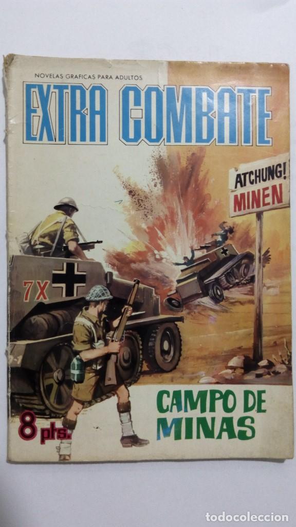 Tebeos: EXTRA COMBATE, N&ordm; 20, CAMPO DE MINAS, A&Ntilde;O 1965 - Foto 1