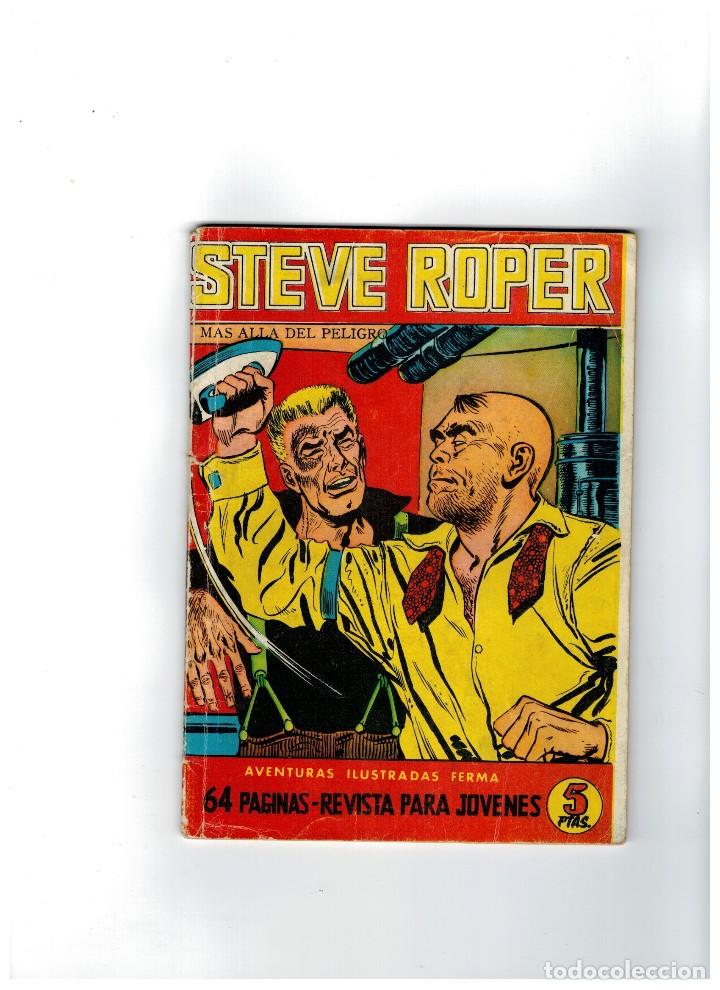 Tebeos: STEVE ROPER N&ordm; 7 -FERMA 1960- COLECCI&Oacute;N DE 8 N&Uacute;MEROS. - Foto 1