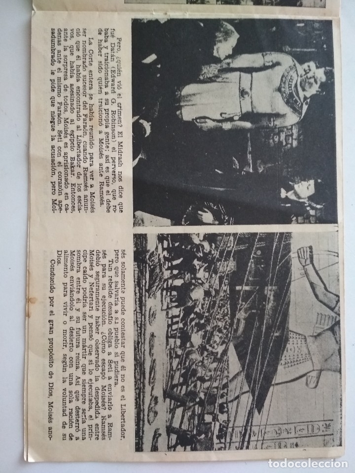 Tebeos: TEBEO LOS DIEZ MANDAMIENTOS, A&Ntilde;O 1959 - Foto 2