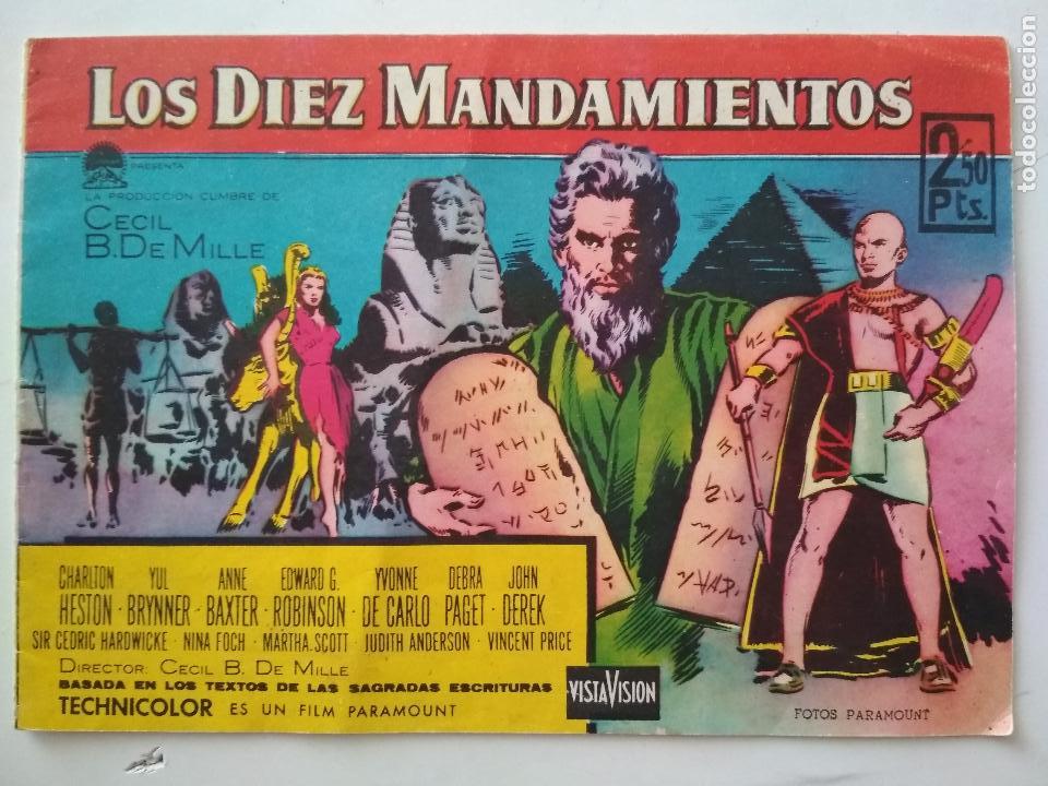 Tebeos: TEBEO LOS DIEZ MANDAMIENTOS, A&Ntilde;O 1959 - Foto 1