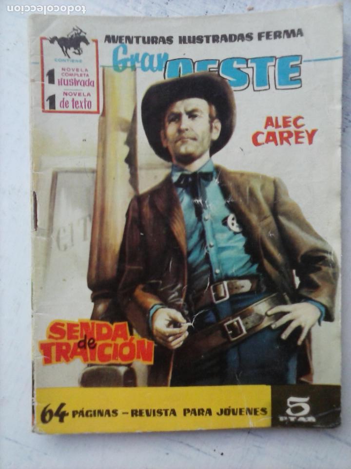 Tebeos: GRAN OESTE N&ordm; 26 - FERMA 1962 - DIBUJOS TIPO KIT CARSON - Foto 1