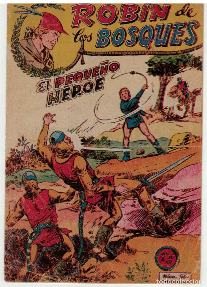 Tebeos: ROBIN DE LOS BOSQUES n&ordm; 56 - Ed. Ferma - Original - Foto 1