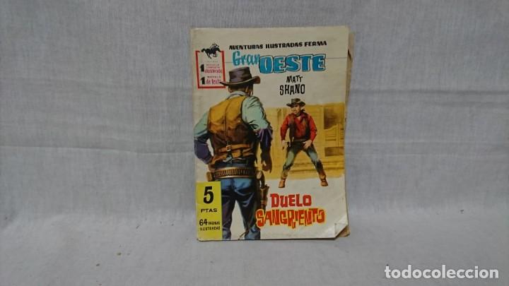 Tebeos: FERMA, GRAN OESTE, DUELO SANGRIENTO, MATT SHANO - Foto 1