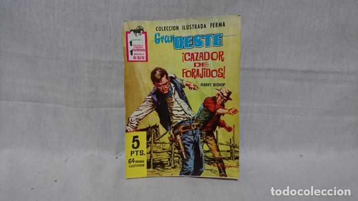 Tebeos: FERMA, GRAN OESTE, CAZADOR DE FORAJIDOS, HARRY BISHOP - Foto 1