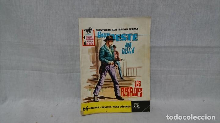 Tebeos: FERMA, GRAN OESTE, LOS REVELDES, JIM KELLY - Foto 1