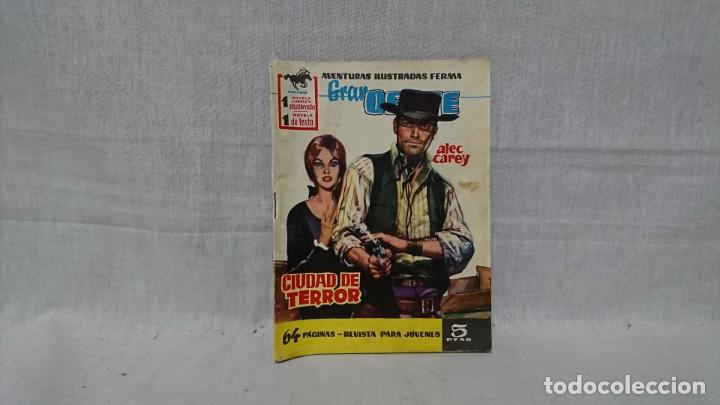 Tebeos: FERMA, GRAN OESTE, CIUDAD DE TERROR, ALEC CAREY - Foto 1