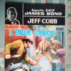 Tebeos: AGENTE 007 JAMES BOND-FERMA- Nº 2 -EL BANQUERO DESAPARECIDO-CON JEFF COBB-1965-FLAMANTE-8483