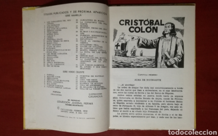 Tebeos: COLECCI&Oacute;N JUVENIL, CRIST&Oacute;BAL COL&Oacute;N n&deg;10 - Foto 3