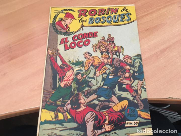 Tebeos: ROBIN DE LOS BOSQUES N&ordm; 30 EL CONDE LOCO (ORIGINAL FERMA) (COM25) - Foto 1