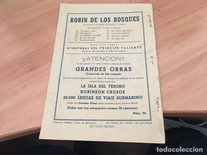 Tebeos: ROBIN DE LOS BOSQUES N&ordm; 30 EL CONDE LOCO (ORIGINAL FERMA) (COM25) - Foto 2