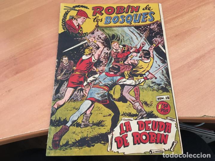 Tebeos: ROBIN DE LOS BOSQUES N&ordm; 28 LA DEUDA DE ROBIN (ORIGINAL FERMA) (COM25) - Foto 1