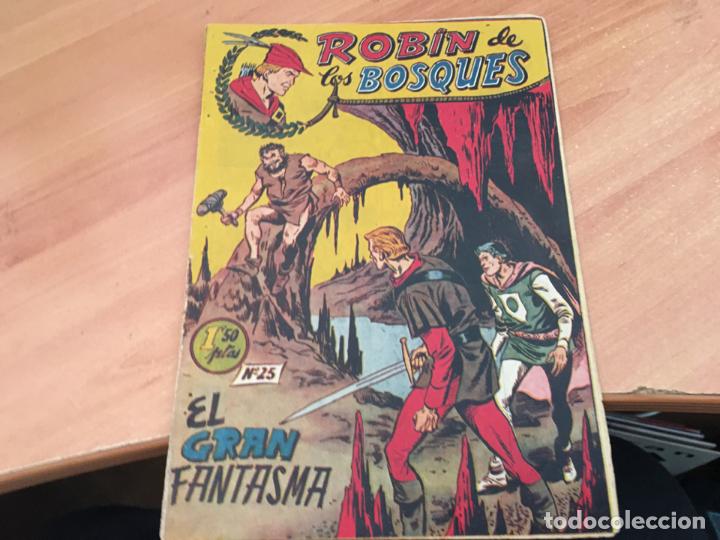Tebeos: ROBIN DE LOS BOSQUES N&ordm; 25 EL GRAN FANTASMA (ORIGINAL FERMA) (COM25) - Foto 1