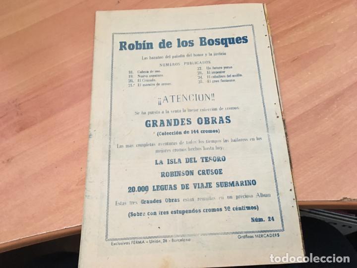 Tebeos: ROBIN DE LOS BOSQUES N&ordm; 24 EL CABALLERO DEL ANILLO (ORIGINAL FERMA) (COM25) - Foto 2