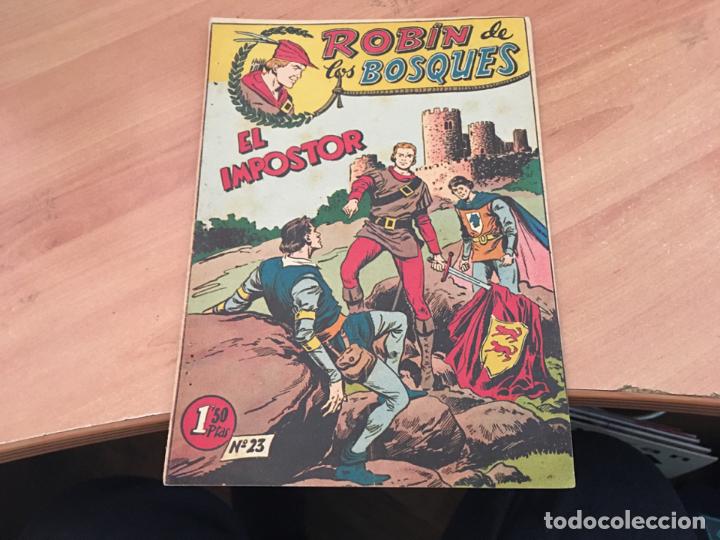 Tebeos: ROBIN DE LOS BOSQUES N&ordm; 23 EL IMPOSTOR (ORIGINAL FERMA) (COM25) - Foto 1
