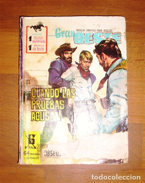 Tebeos: CUANDO LAS PRUEBAS ACUSAN (Gran Oeste ; 177) - Foto 1