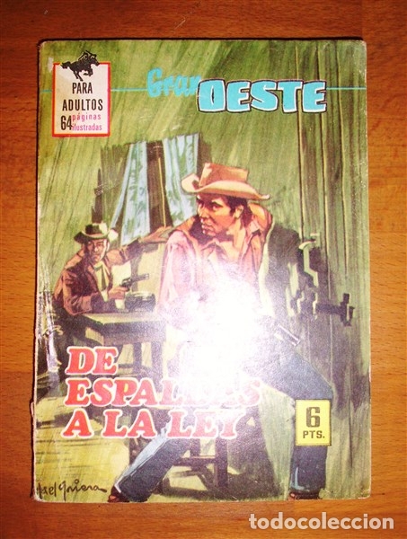 Tebeos: DE ESPALDAS A LA LEY (Gran Oeste ; 420) - Foto 1