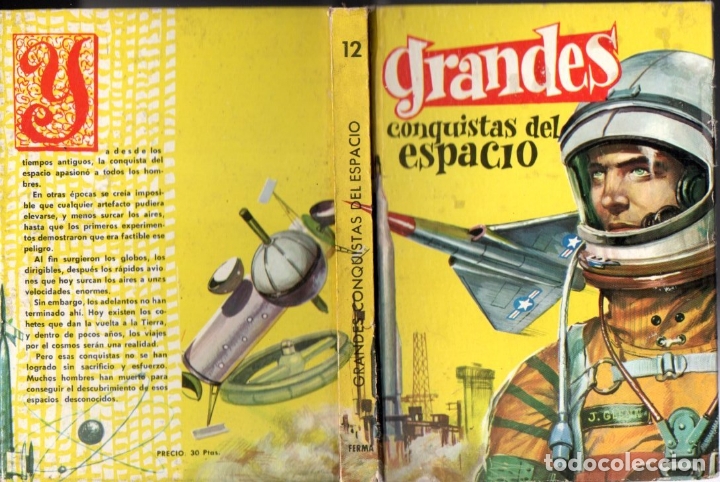 Tebeos: GRANDES CONQUISTAS DEL ESPACIO (FERMA, 1963) - Foto 1