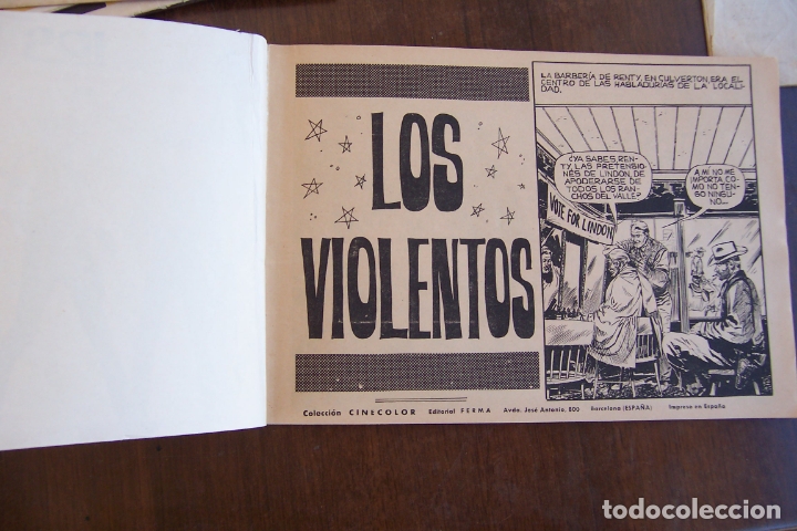 Tebeos: ferma.- cinecolor oeste combate y combate - Foto 10