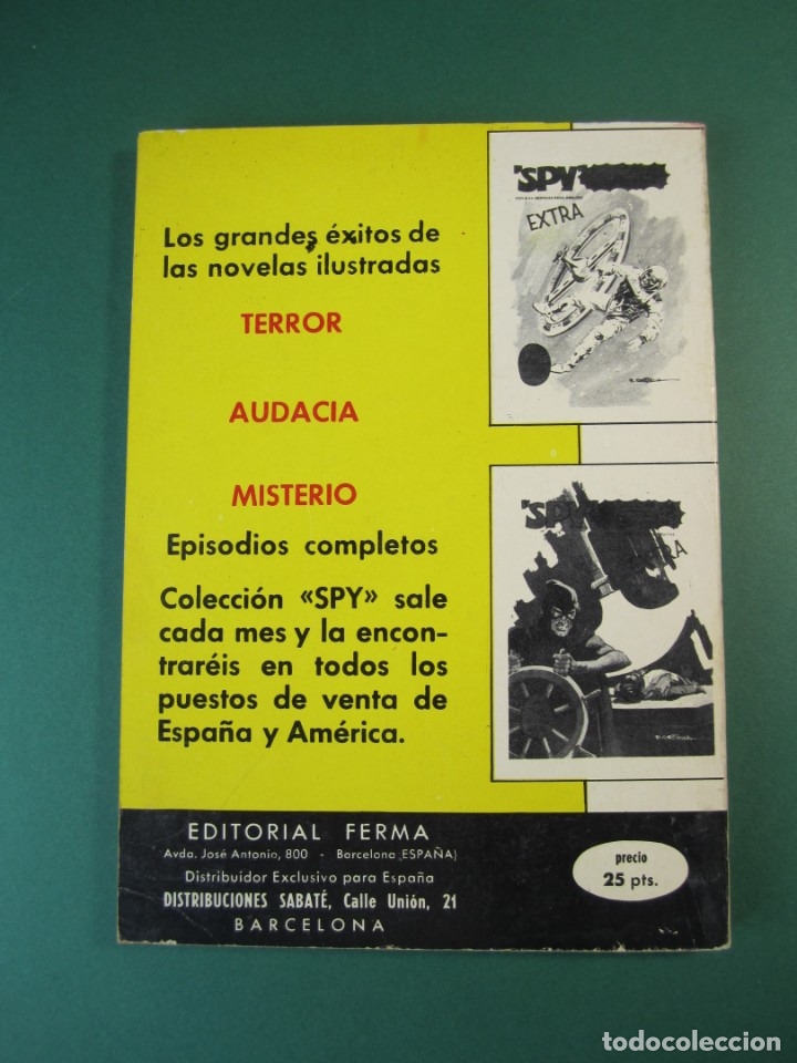 Tebeos: SPY EXTRA (1969, FERMA) 3 &middot; 1969 &middot; SPY EXTRA - Foto 2