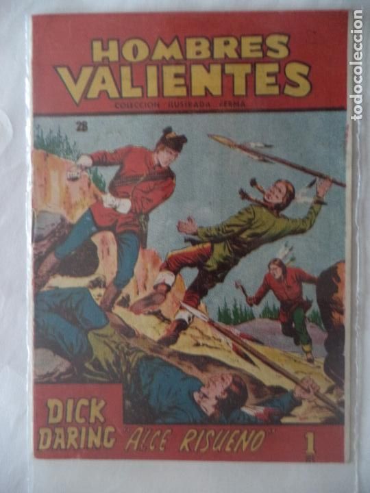 Tebeos: HOMBRES VALIENTES N&ordm; 28 ORIGINAL - Foto 1