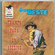 Tebeos: TRAMPA PARA UN ASESINO / GRAN OESTE, 441 - FERMA, 02/1970 | ÚLTIMO NÚMERO, ESCASO