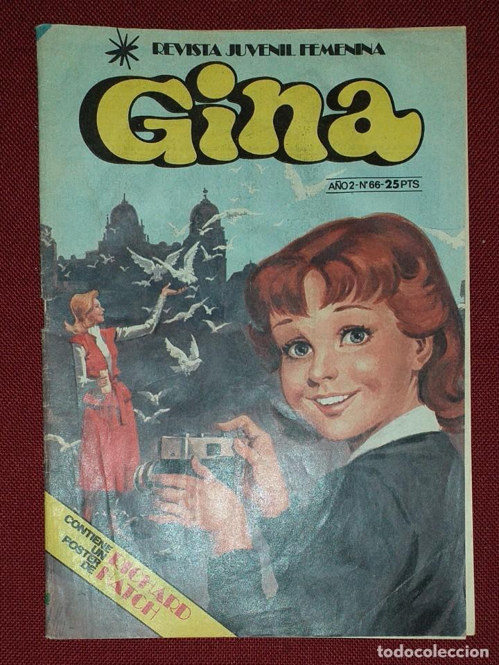 Tebeos: 2 N&Uacute;MEROS DE LA REVISTA JUVENIL GINA - Foto 2