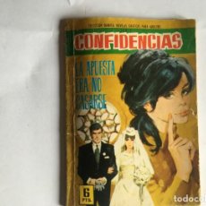 Tebeos: NOVELA GRAFICA COMIC COLECCION DAMITA SERIE CONFIDENCIAS Nº 389 AÑO 1967 EDITORIAL FERMA