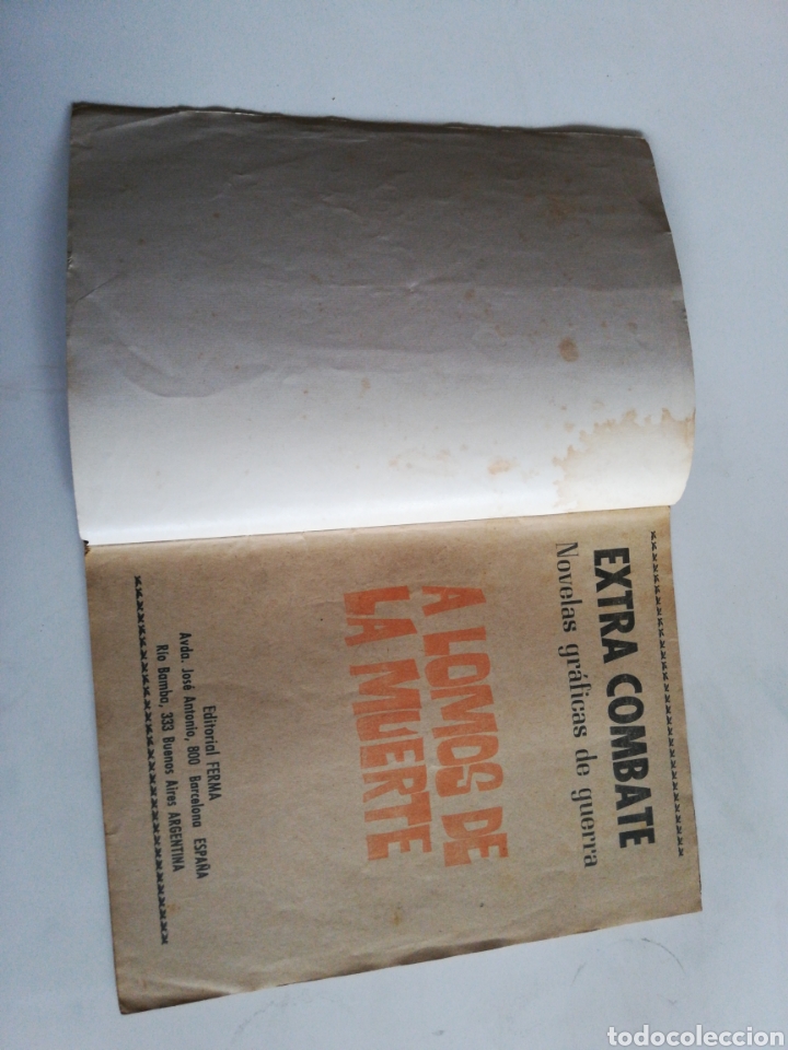 Tebeos: Extra combate - a lomos de la muerte - Foto 3