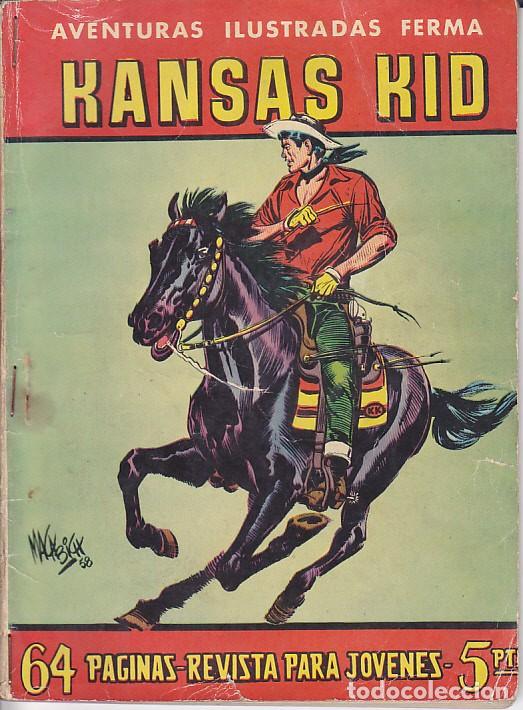 Tebeos: COMIC COLECCION KANSAS KID N&ordm; EDITORIAL FERMA - Foto 1