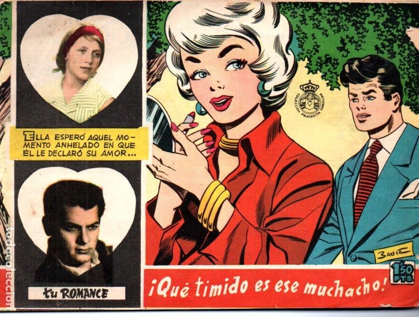 Tebeos: TU ROMANCE N&ordm; 7 - QU&Eacute; T&Iacute;MIDO ES ESE MUCHACHO - Foto 1