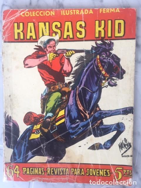 Tebeos: KANSAS KID - COLECCION ILUSTRADA FERMA 60 - Foto 1