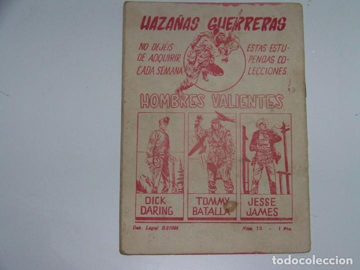 Tebeos: FERMA HOMBRES VALIENTES DICK DARING 13 - Foto 2