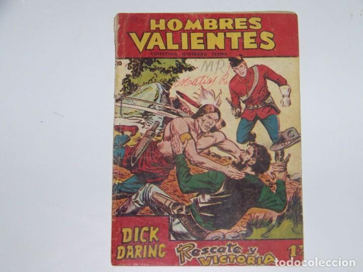 Tebeos: FERMA HOMBRES VALIENTES DICK DARING 20 - Foto 1