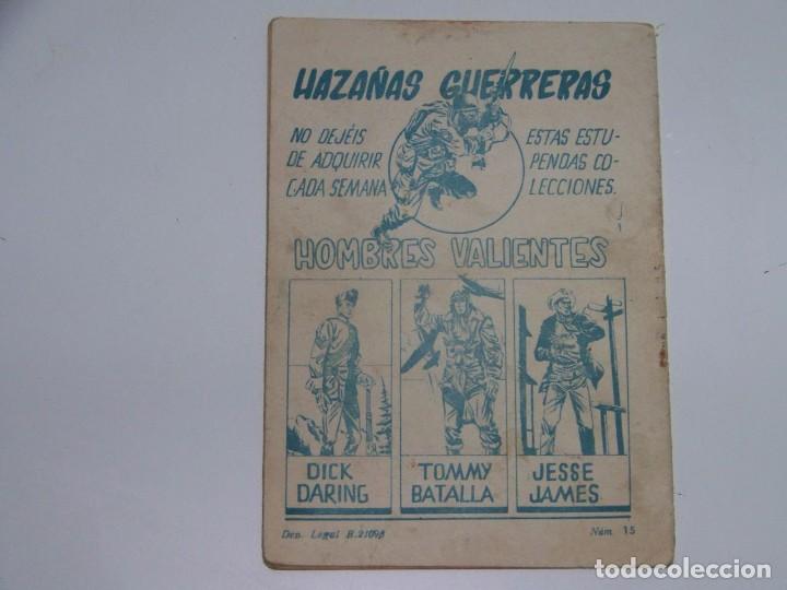 Tebeos: FERMA HOMBRES VALIENTES TOMMY BATALLA 15 - Foto 2