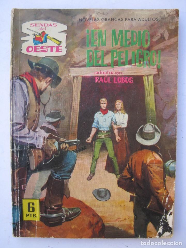 Tebeos: SENDAS DEL OESTE - N&ordm; 152 - EN MEDIO DEL PELIGRO - EDITORIAL FERMA. - Foto 1