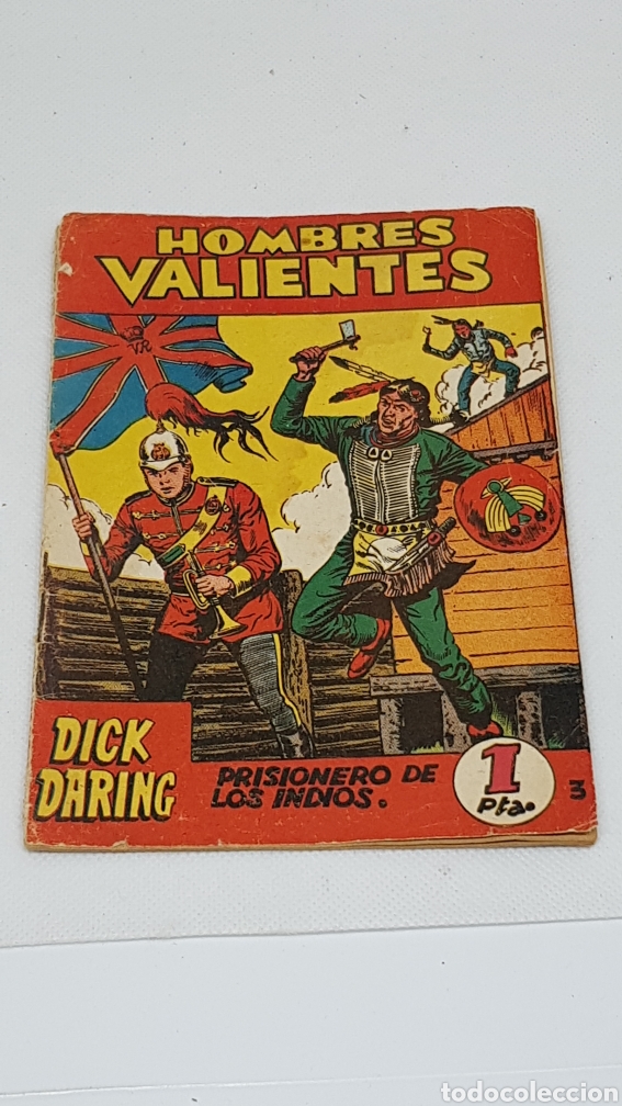 Tebeos: HOMBRES VALIENTES DICK DARING N&ordm; 3 FERMA 1958 - Foto 1