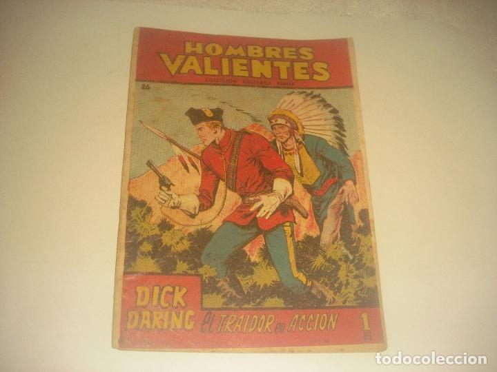 Tebeos: HOMBRES VALIENTES N. 26 DICK DARING , EL TRAIDOR EN ACCION. - Foto 1 - 276063123