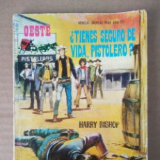Tebeos: OESTE PISTOLEROS N°85: ¿TIENES SEGURO DE VIDA, PISTOLERO? (FERMA, 1963). POR HARRY BISHOP.. Lote 280725363