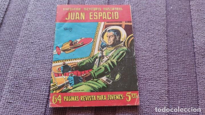 JUAN ESPACIO Nº 7. DIFÍCIL EN ESTE ESTADO. (1958) (Tebeos y Comics - Ferma - Aventuras Ilustradas)