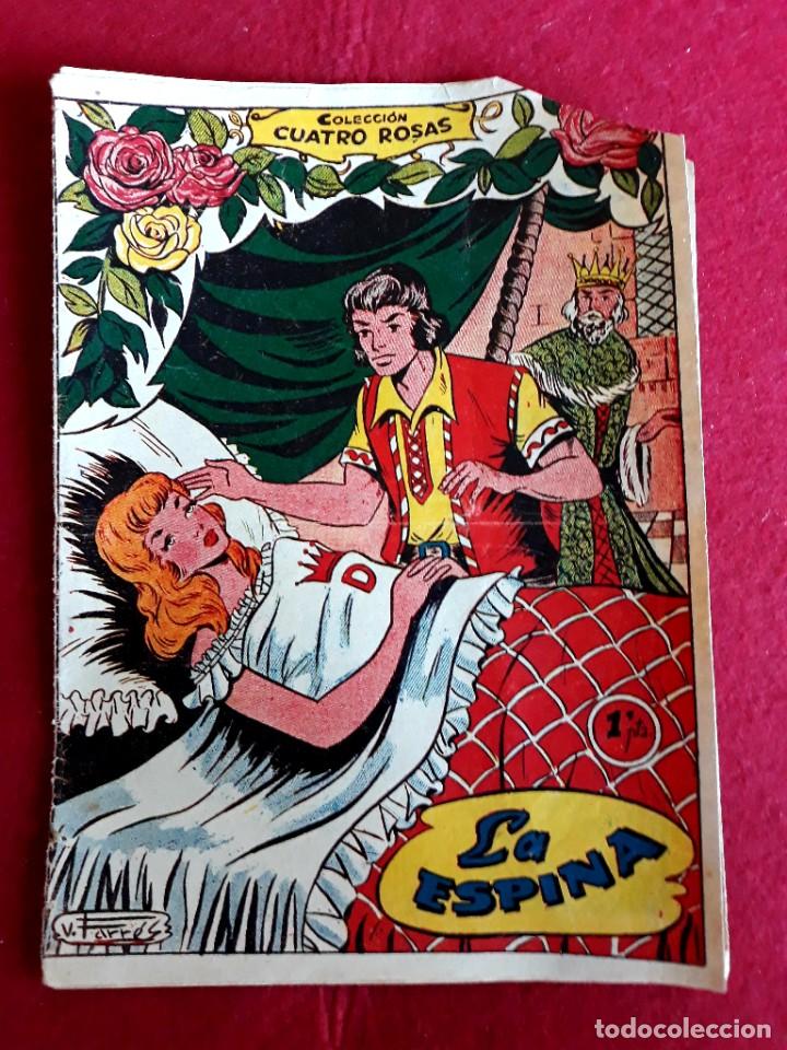 Tebeos: La Espina Colección Cuatro Rosas Nº 6 Dibujante Vicente Ferrer 1955 - Foto 1 - 299097193